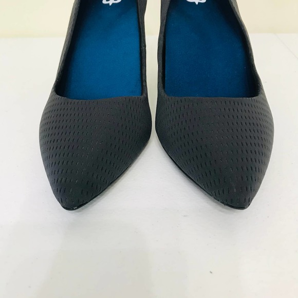 Betabrand Mile Marker Gray Pointed Toe Heels Pumps Women's Size 10.5 - Picture 6 of 8